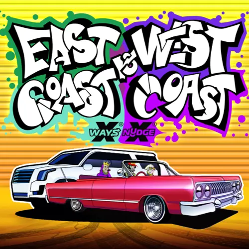 east coast vs west coast slot logo