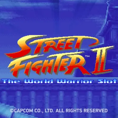 the name of the slot written in yellow and red letters