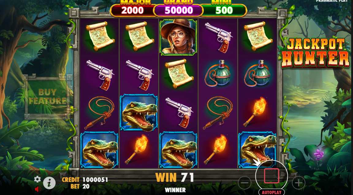 Jackpot Hunter Slot Reels