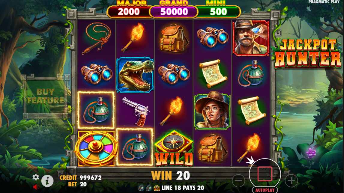 Jackpot Hunter Slot Reels