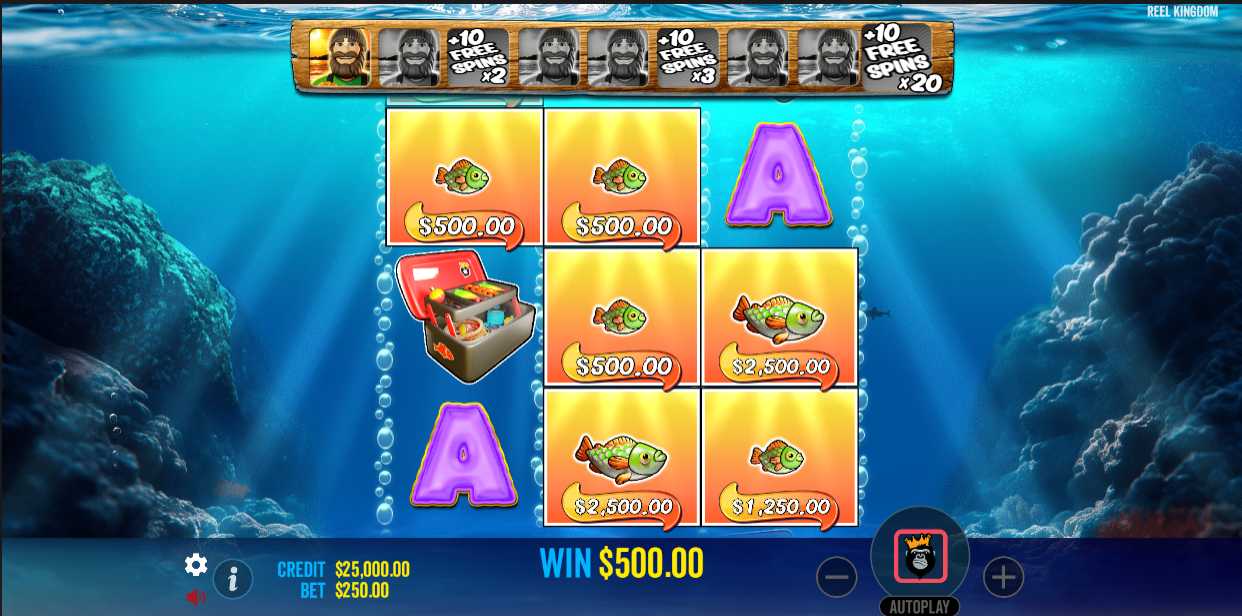 Big Bass Bonanza 3 Reeler screenshot of reels