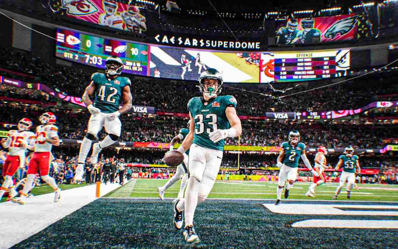 Scenes from Superbowl 59
