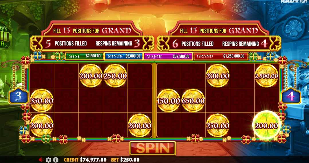 Lucky's Wild Pub bonus game