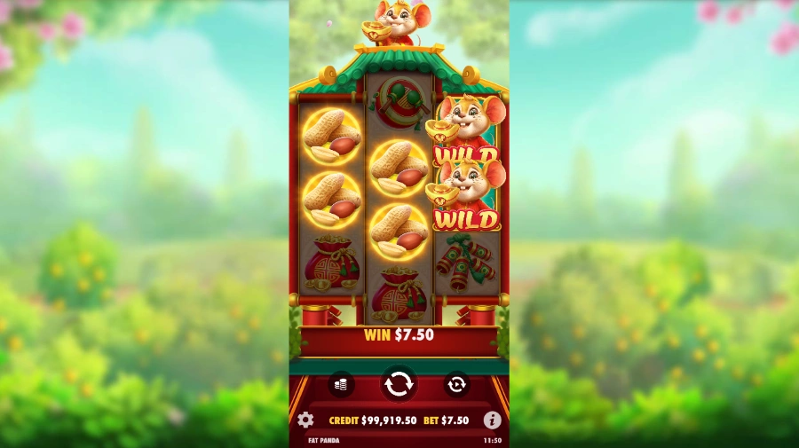 Lucky Mouse Slot Grid