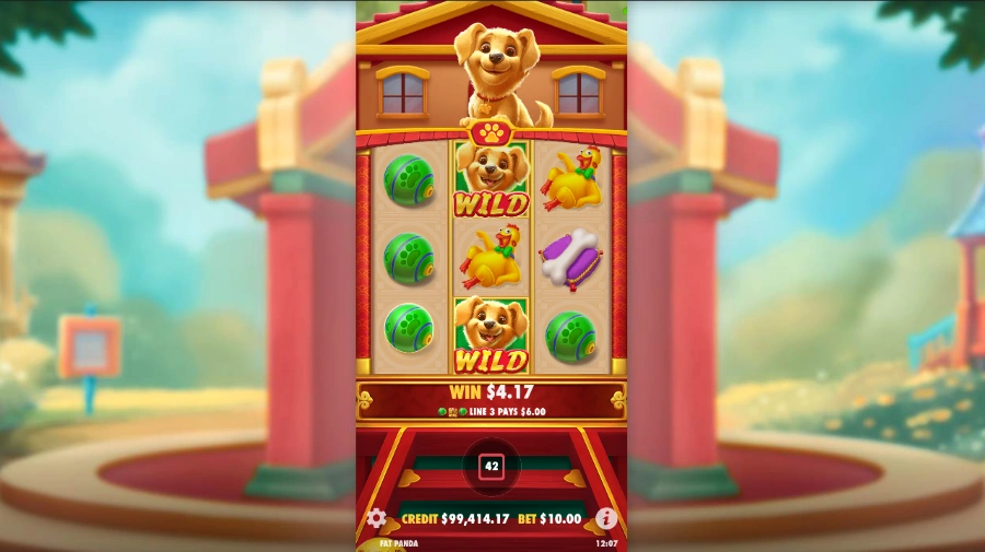Lucky Dog Slot Grid