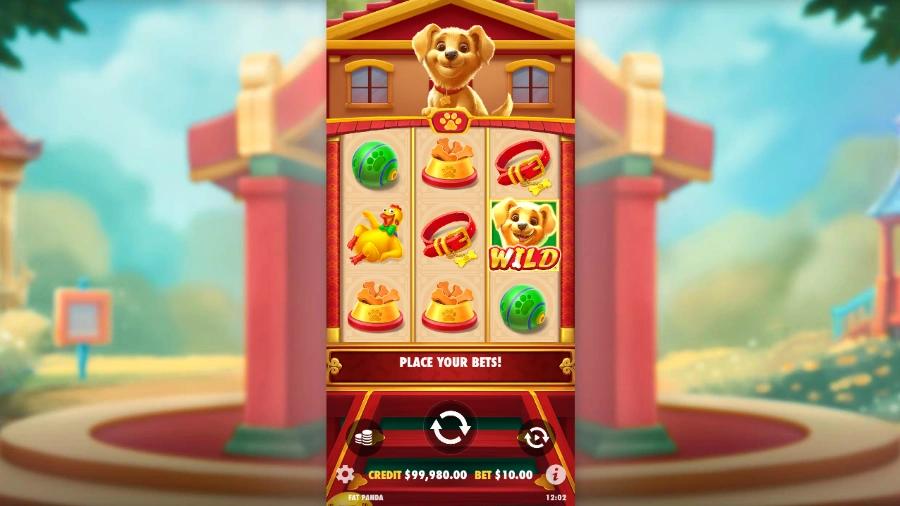 Lucky Dog Slot Base Game