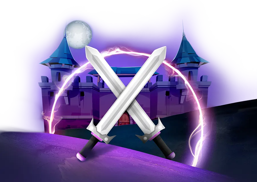 Two Clashing Swords
