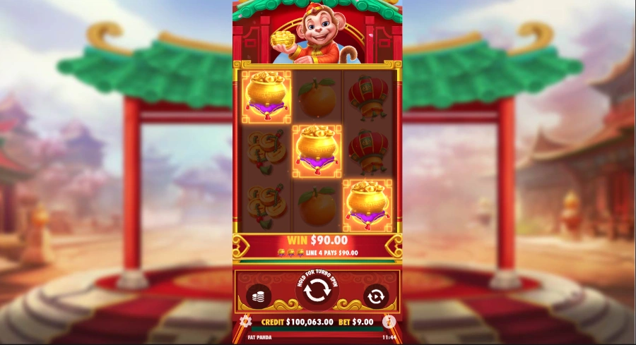 Lucky Monkey Slot Bonus Game