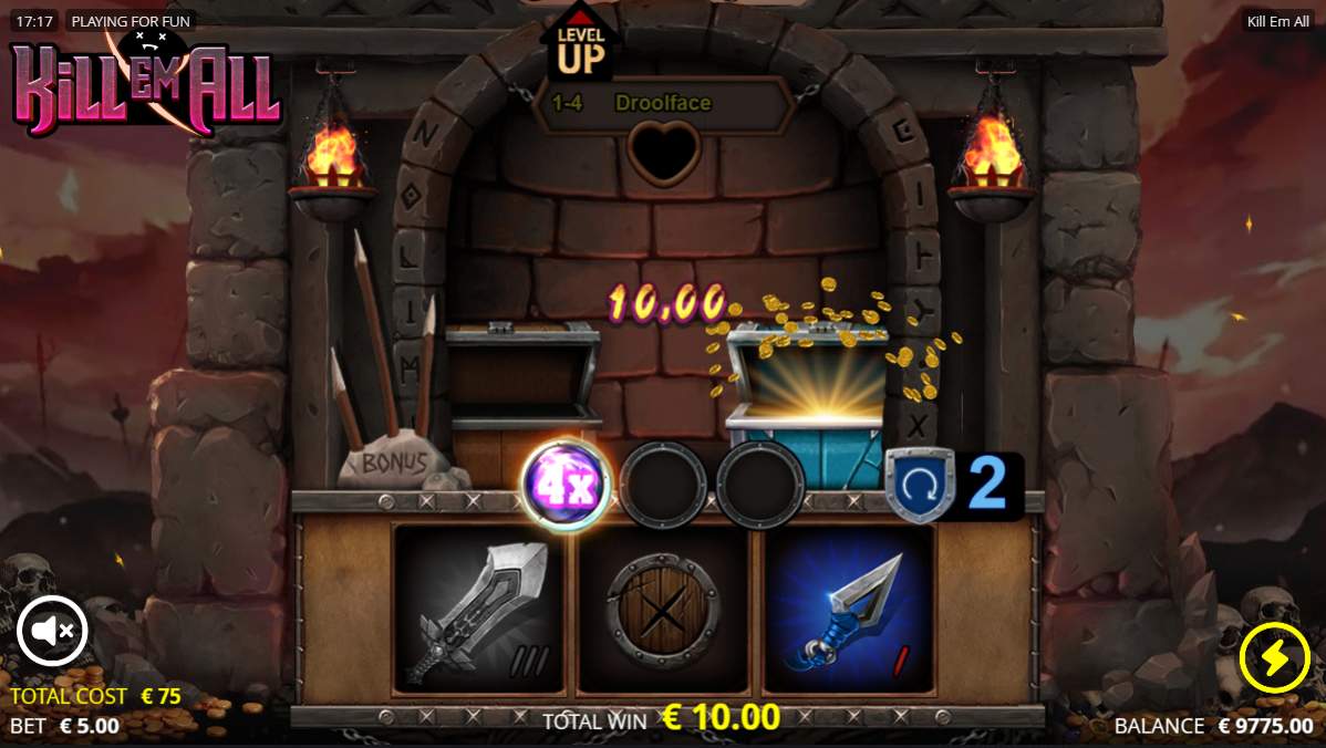 Take Em All bonus game