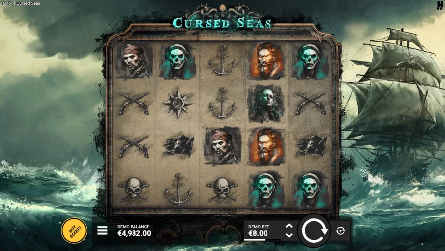 Cursed Seas Slot by Hacksaw Gaming