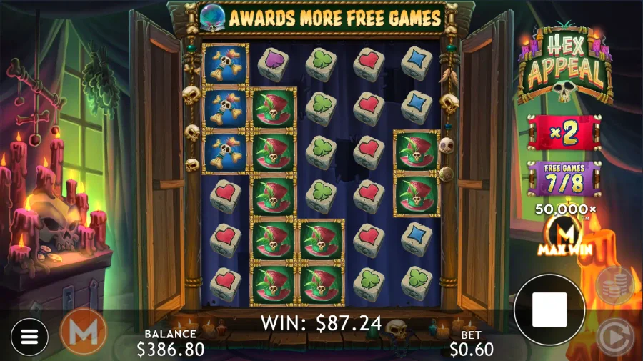Hex Appeal Slot Bonus Game