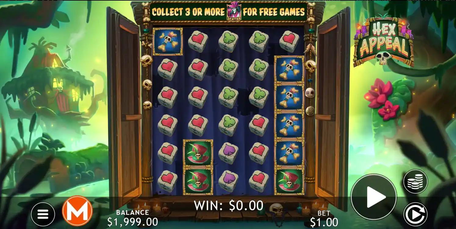 Screenshot of Hex Appeal slot