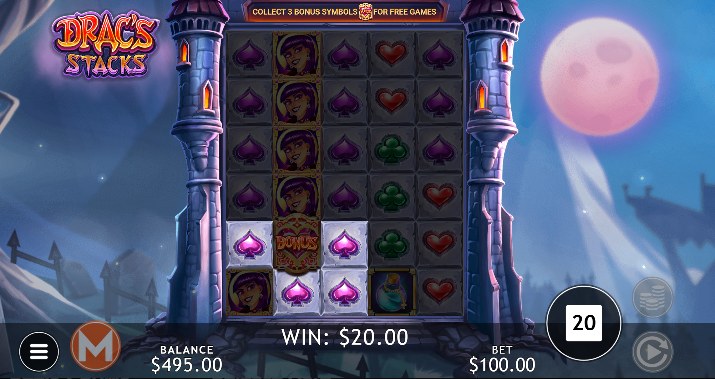 Drac's Stacks slot 