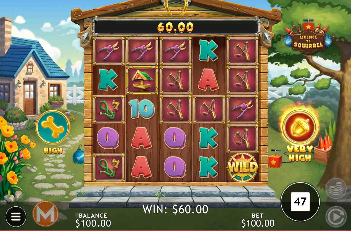 Licence to Squirrel slot