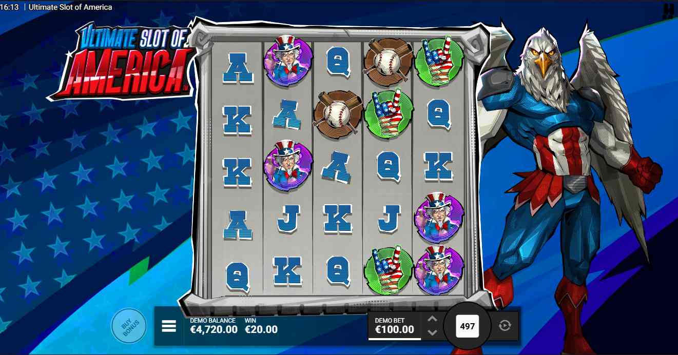 Ultimate Slot of America bonus game
