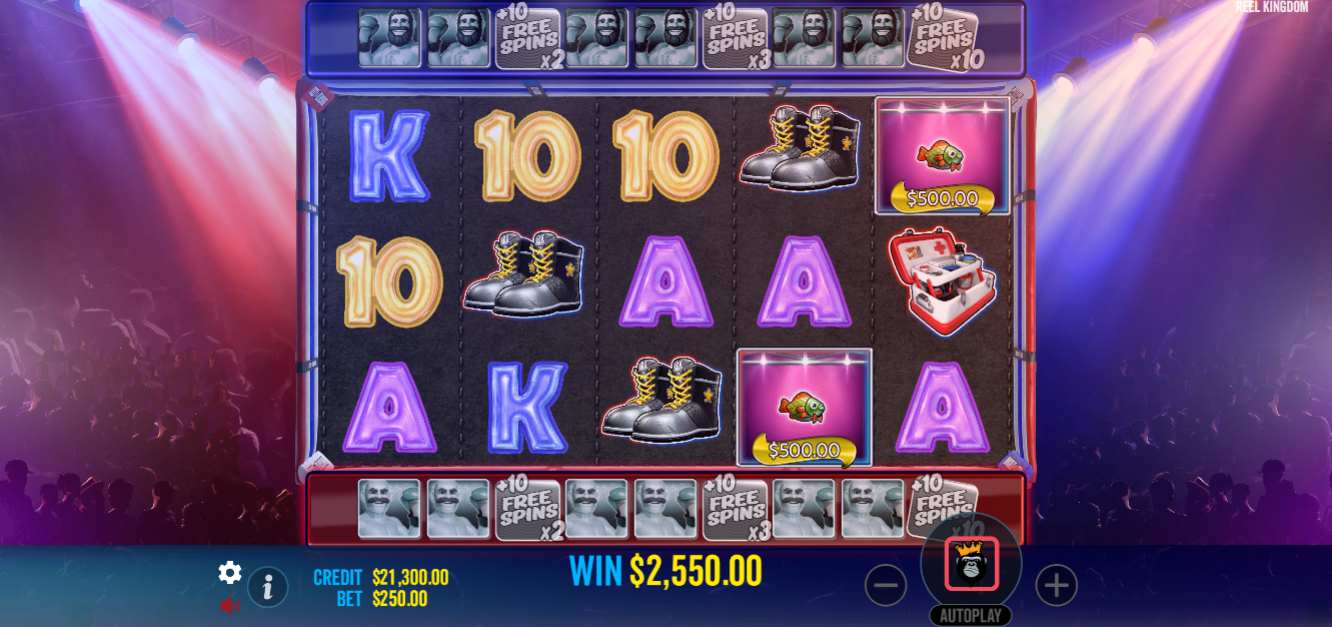 Big Bass Boxing Bonus Round bonus game