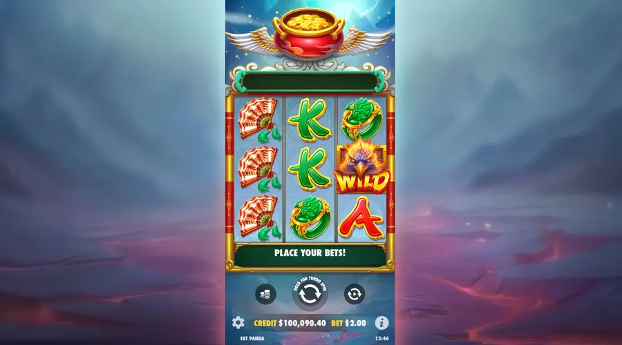 Screenshot of Lucky Phoenix slot