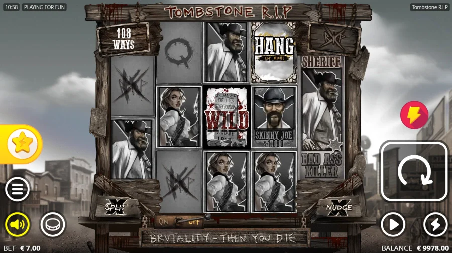 Tombstone RIP Slot Base Game