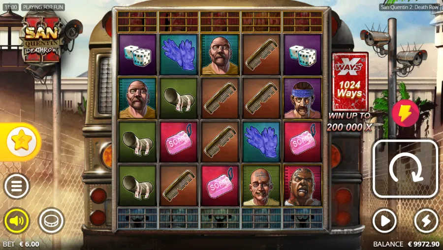 San Quentin 2 Slot Base Game