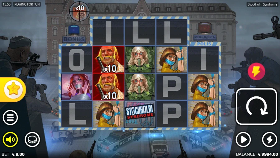 Stockholm Syndrome Slot Base Game