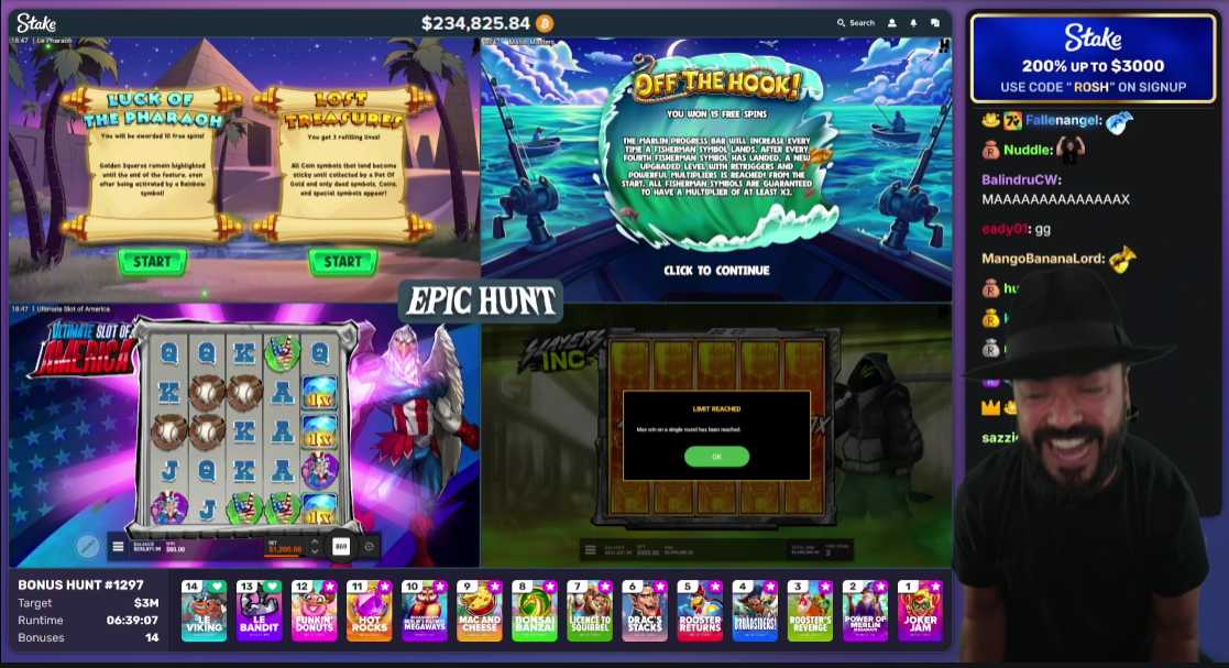 Roshtein Max Win Slayers Inc