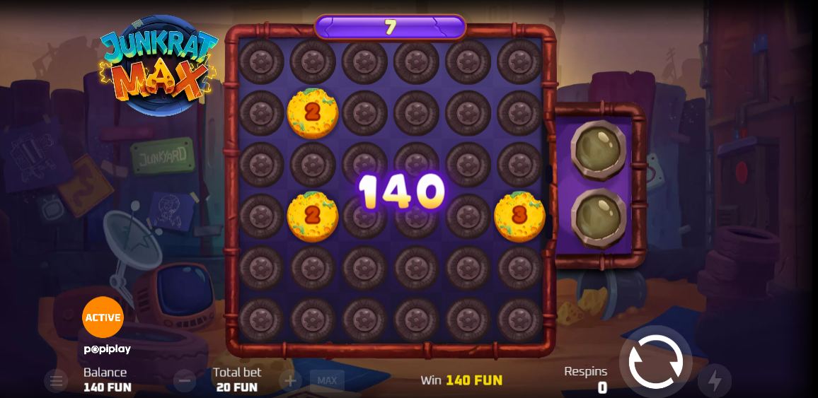 Junkrat Max bonus game
