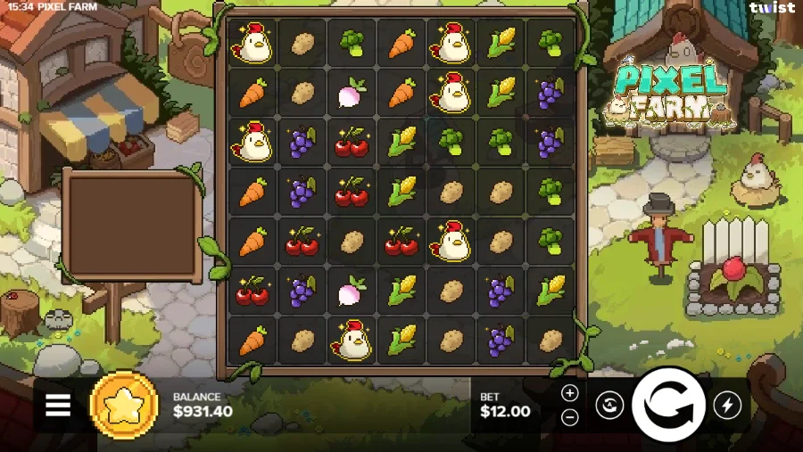Pixel Farm Slot Base Game