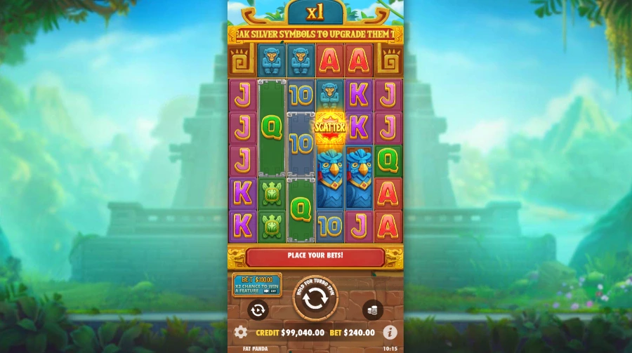 Screenhot of Fortune of Aztec slot
