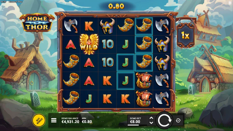 Home of Thor Slot Base Game