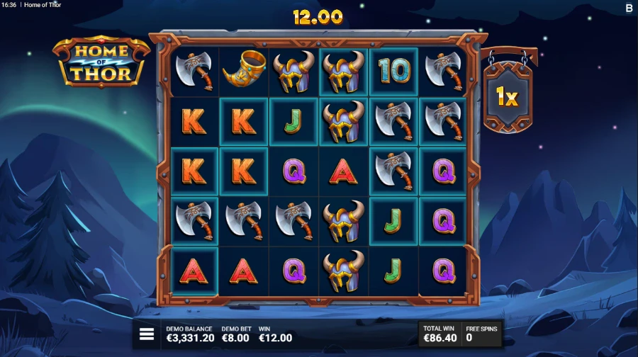 Home of Thor Slot Bonus Game