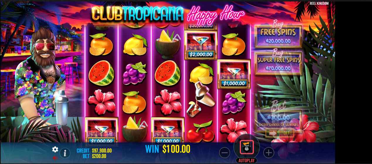 Club Tropicana - Happy Hour base game