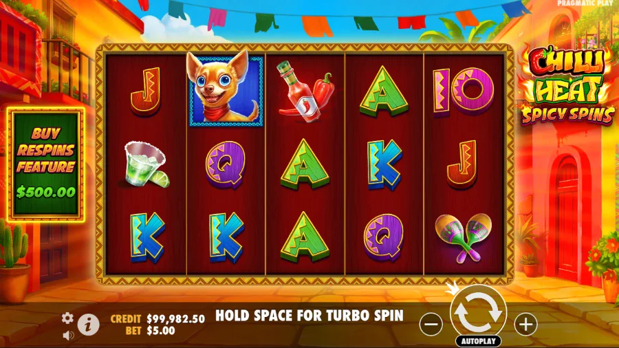 Chilli Heat Spicy Spins Slot Base Game