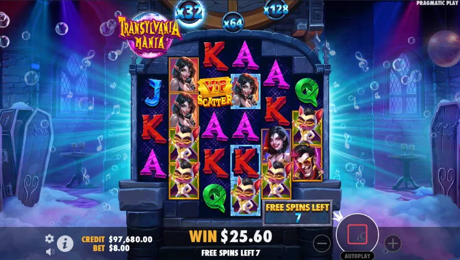 Transylvania Mania Enhanced RTP Slot Bonus Game