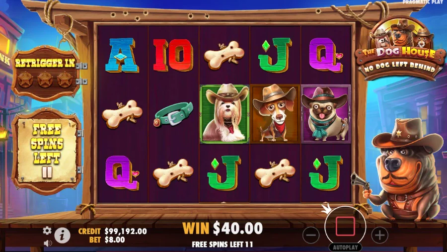 Dog House No Dog left Behind Enhanced RTP Slot Bonus Game
