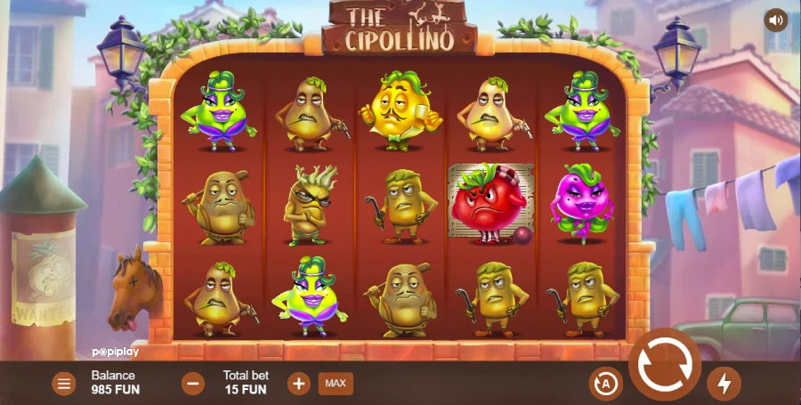 The Cipollino Slot Popiplay