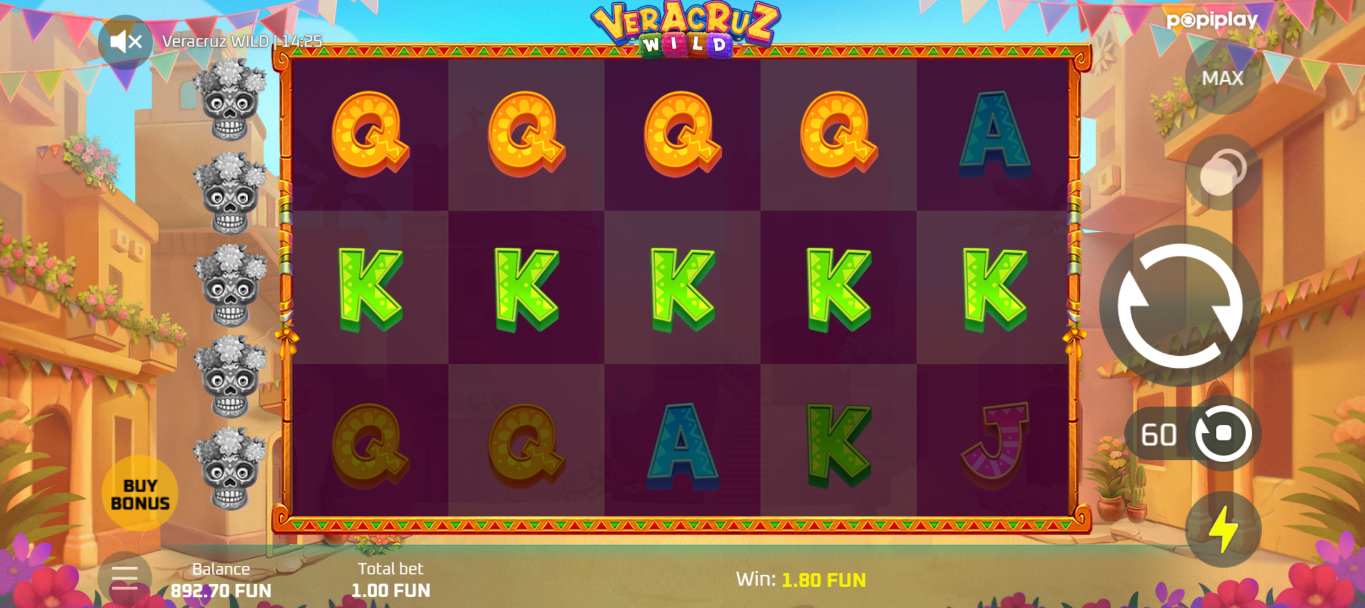 Veracruz Wild base game