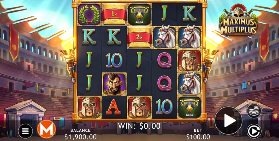 Screenshot of Maximus Multiplus slot