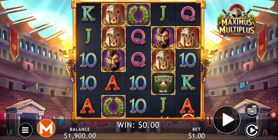 Screenshot of Maximus Multiplus slot