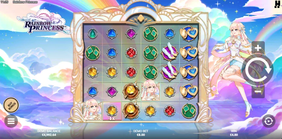 Rainbow Princess Slot Base Game