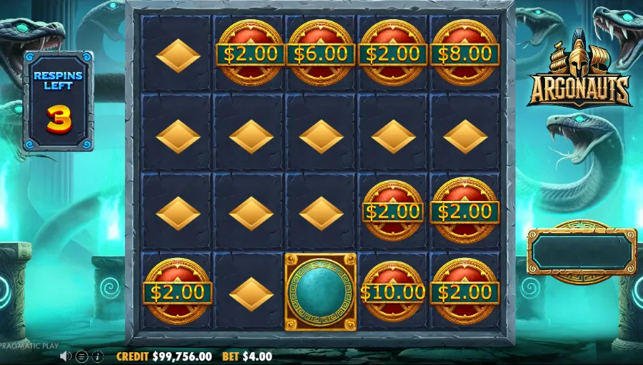 Screenshot of Argonauts slot