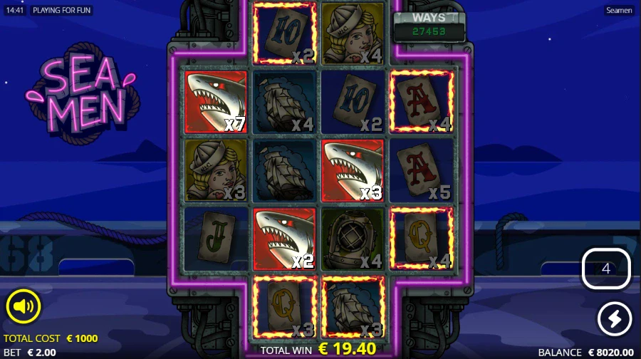 Seamen Slot Bonus Game