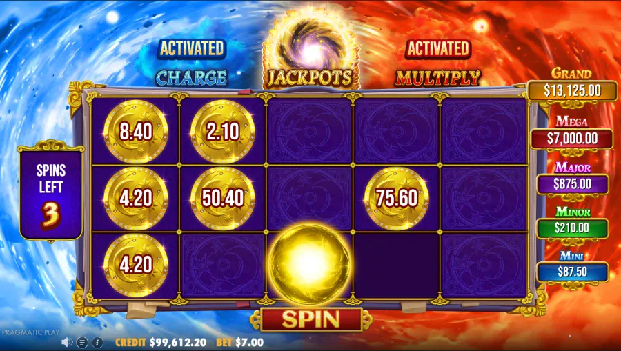 Spellmaster Slot Bonus Game