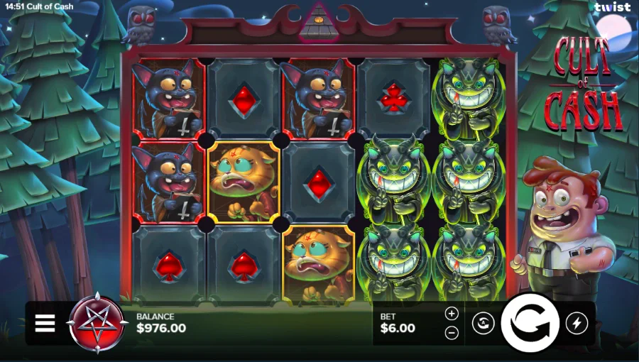 Cult of Cash Slot Base Game