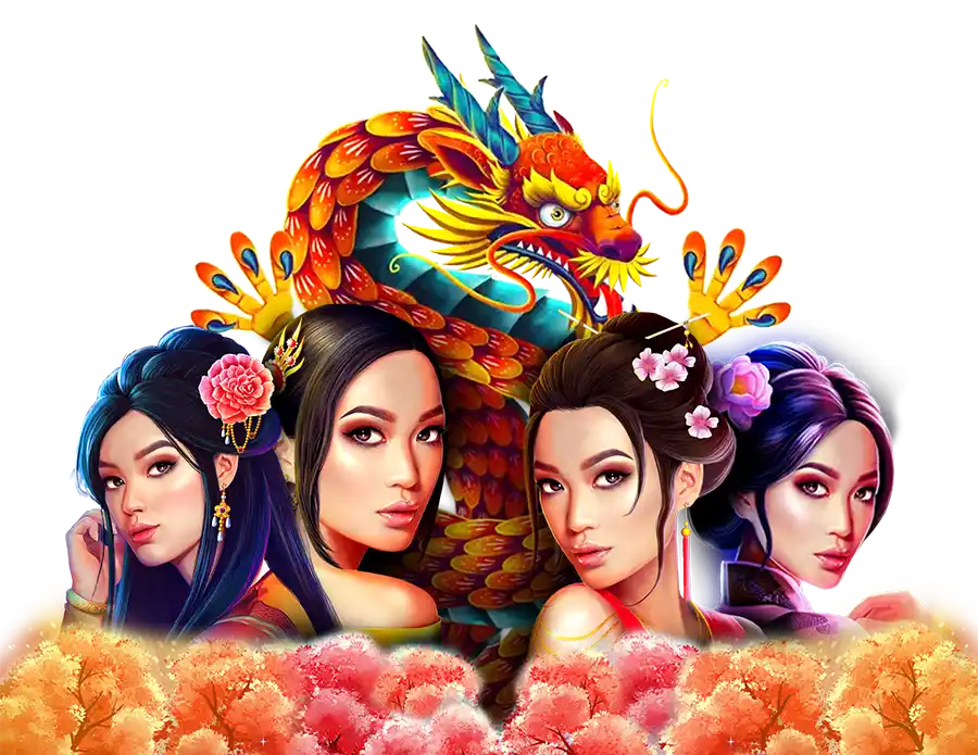 Floating Dragon Slot Charasters
