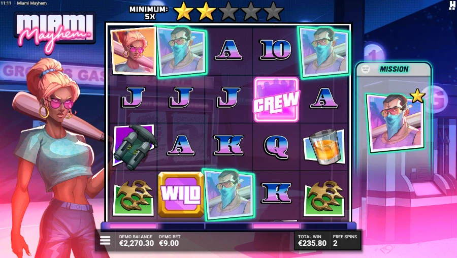 Miami Mayhem Slot Bonus Game