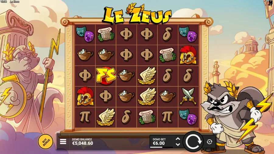 Le Zeus Slot Base Game