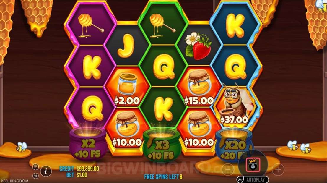 Bee Keeper bonus game