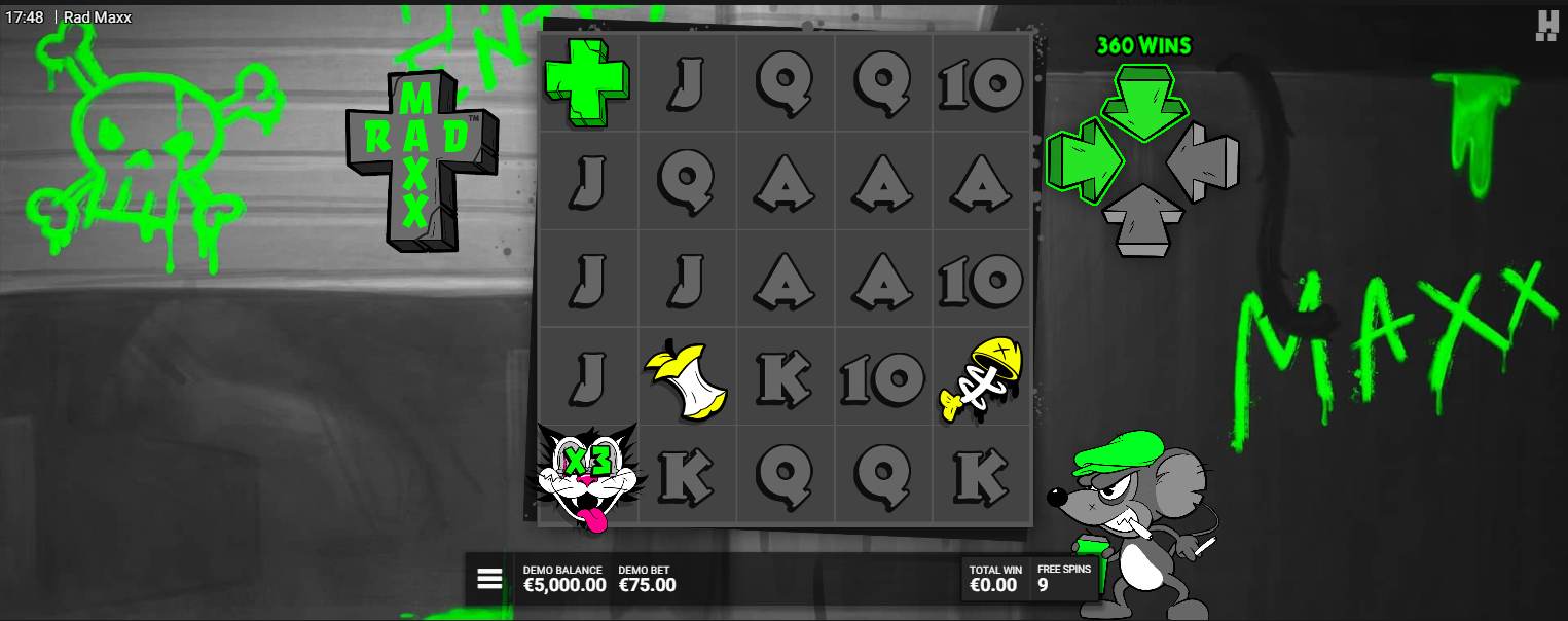 Rad Maxx bonus game