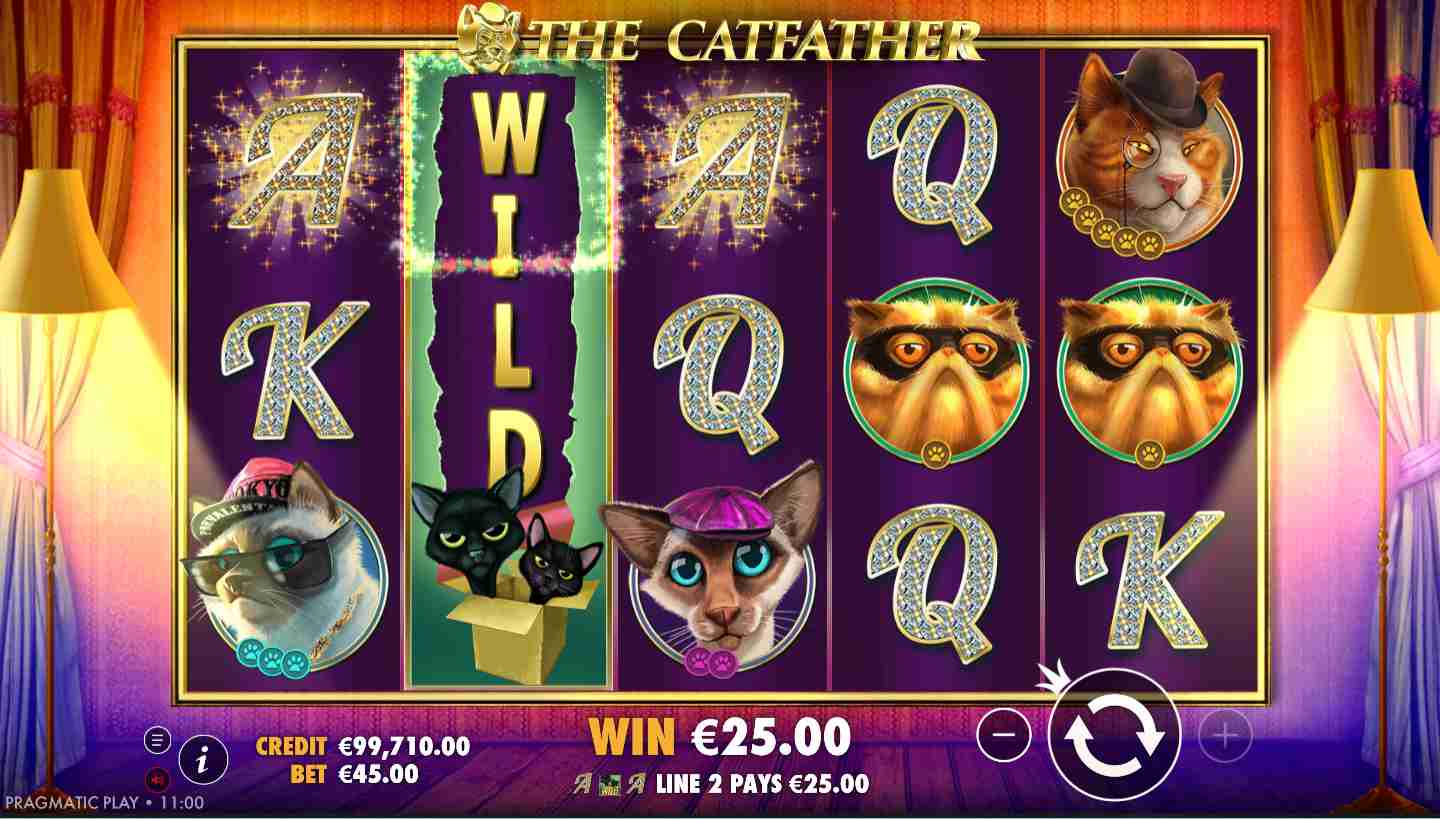The Catfather bonus game
