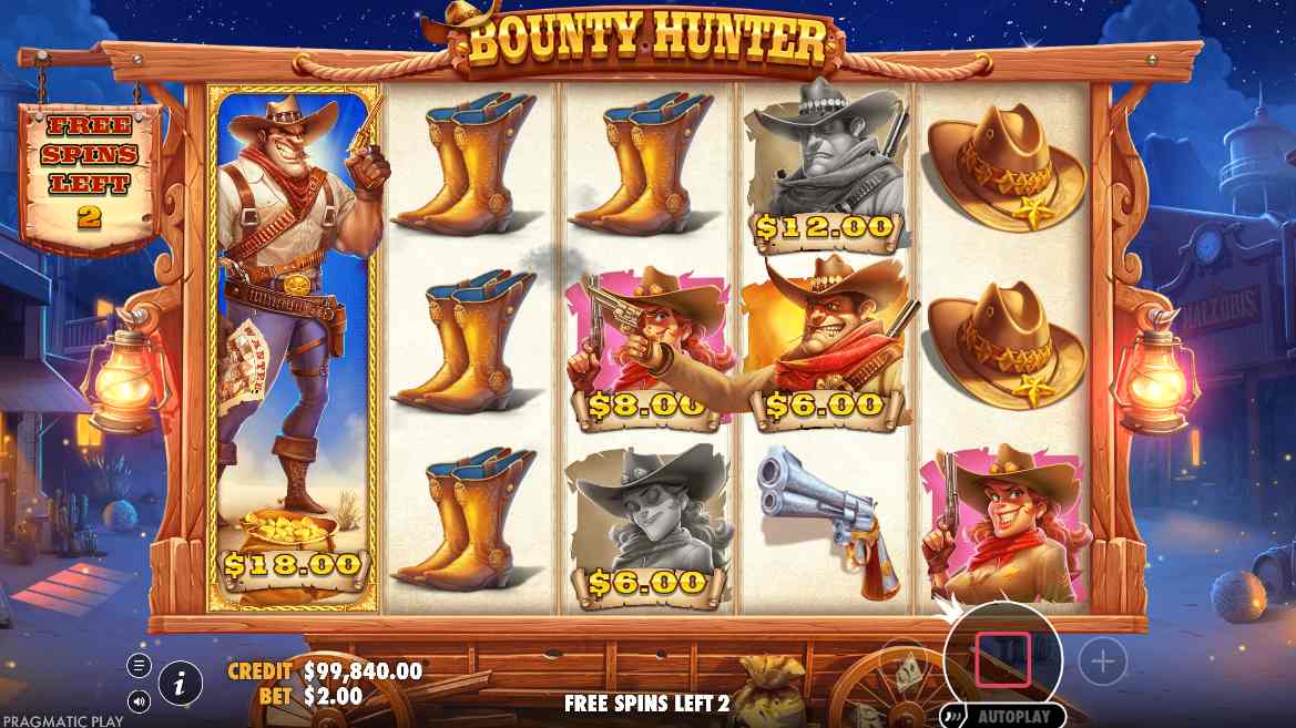 Bounty Hunter bonus game